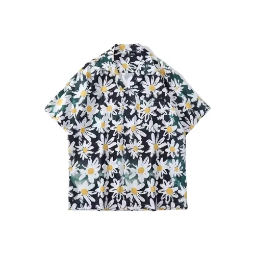 MEIKE Зеленая Унисекс Рубашка