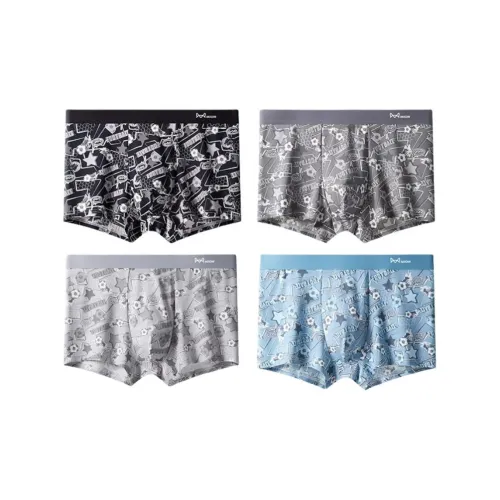 MIIOW Trendy Party Collection Cooling Summer Collection Трусы Мужские упаковка из 4 штук