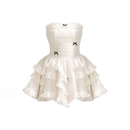 POPO.INFO Без рукавов Платье Женское