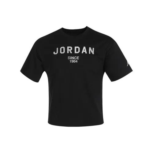 JORDAN Черные школьные рубашки T-образной формы