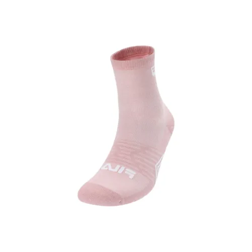 FILA 1 шт Flying Пастельно-розовый Женские Носки MID до икры