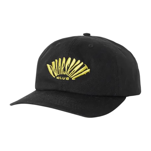 POLAR SKATE CO Хлопковые кепки унисекс черные