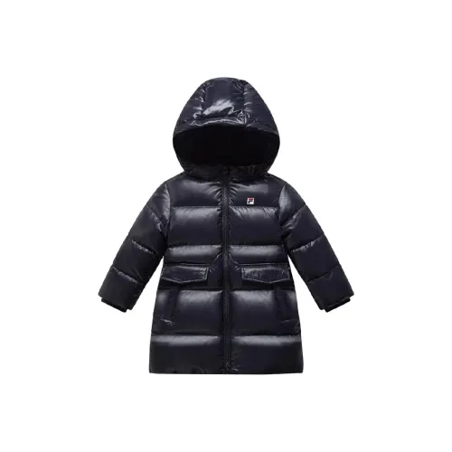 FILA KIDS Черный Унисекс Пуховики