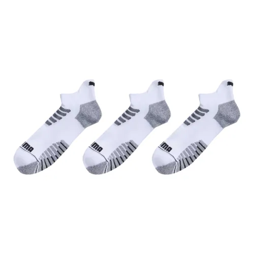PUMA Low Cut 3 Pack Белые/Черные Женские Носки