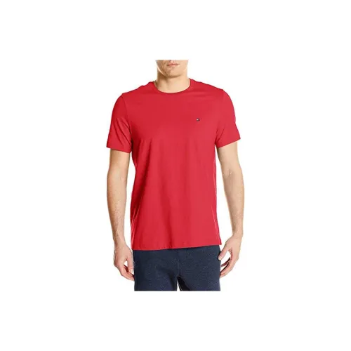 Tommy Hilfiger Red Men's T-Shirts Томми Хилфигер Красные Мужские Футболки