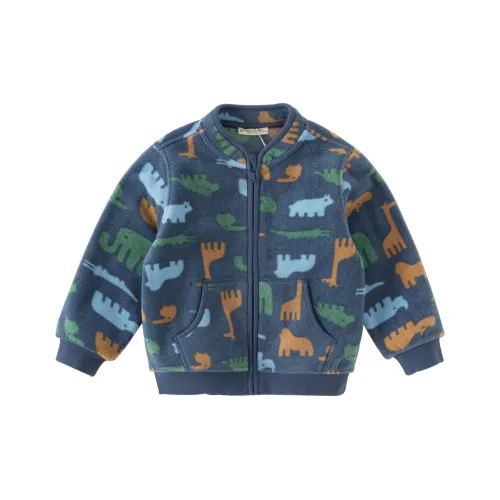 DAVE BELLA Мальчики Бархатная Куртка с Животным Принт Car Принт Детский