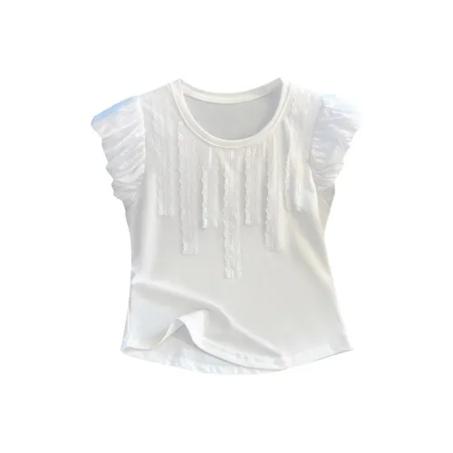 MORii Футболка с рукавами Flutter для женщин