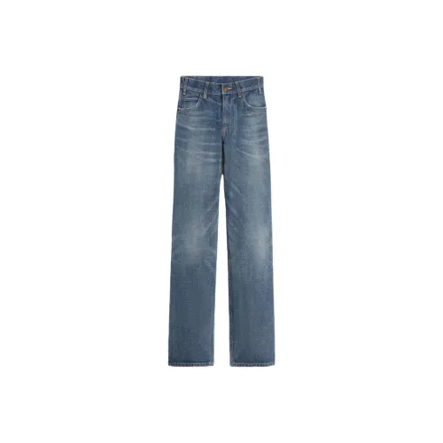 CELINE Синие Женские Джинсы