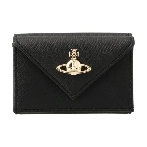 Vivienne Westwood Веганский кожаный кошелек стандартный женский черный