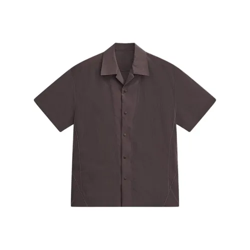 MODE COMMUTER Темно-фиолетовые Мужские Рубашки