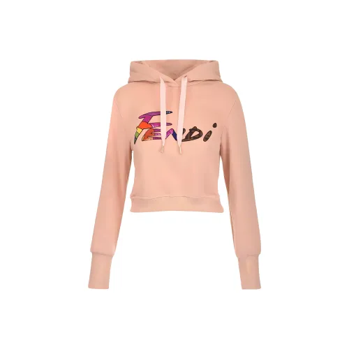 FENDI Розовые Женские Свитшоты