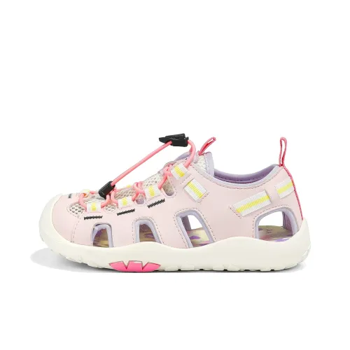 ST SAT KIDS Анти-KICK Устойчивые к истиранию И Дышащие Низкие Топ Сандалии Светло-розовый Фиолетовый Детские
