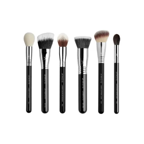SIGMA BEAUTY Набор из шести кистей для макияжа для лица базовый для контуринга мягкий и дружественный к коже