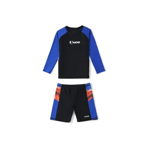 QIAODAN Детский купальник 2 предмета набор для детей в возрасте 3-7 лет