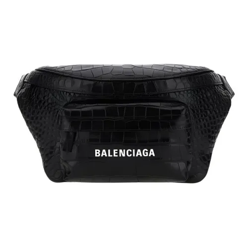 Balenciaga Мужская кожаная сумка для документов из коровьей кожи черного цвета