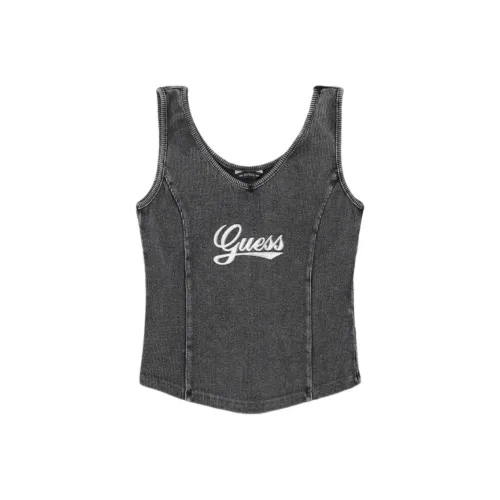 GUESS Темно-серые Женские Майки