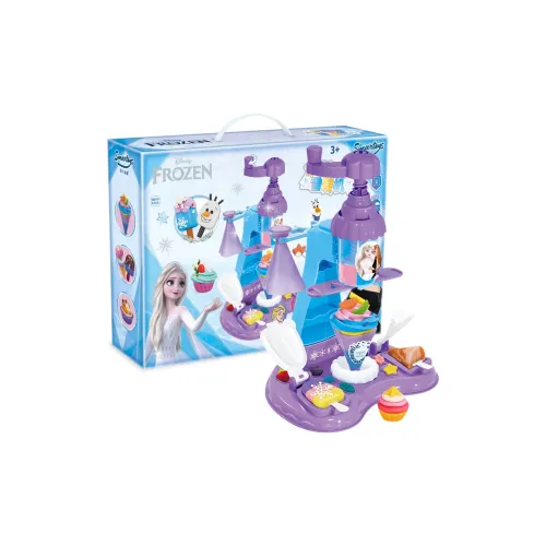 Disney Snowy Любовь Colored Глина Резиновый Грязь Shaker Мороженое Машина Печь для печенья Развивающие игрушки