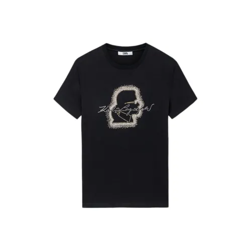 Karl Lagerfeld T-Shirt Мужской Черный