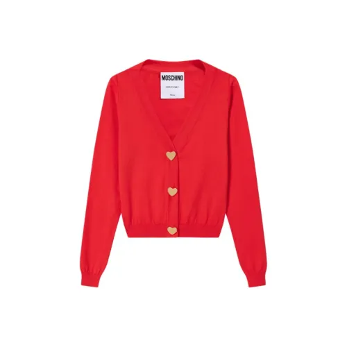 MOSCHINO Красный Женский Трикотаж