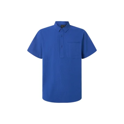 Oakley Blue Men's Polo Oakley Синий Мужское Поло