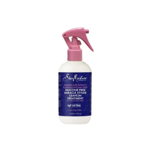 SHEA MOISTURE Ненасыщенное маслом сахарный тростниковый не мыльные кондиционеры для волос разглаживающие улучшающие цвет волос и SHINE 101 мл