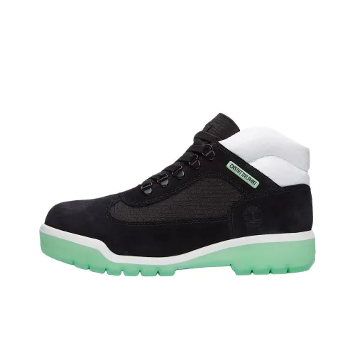 CNSTNT DVLPMNT x Timberland Field Boots противоскользящий короткий для активного отдыха мужской черный зеленый
