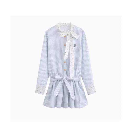 Nathania Длинное платье с длинными рукавами женское