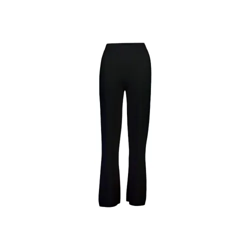 ALLUDE Коричневые Женские Вязаные Спортивные Брюки