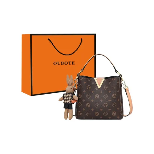 OUBOTE PVC ведрообразная сумка стандартная женская хаки