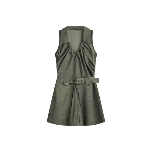 HUINIAN Без рукавов Платье Женское