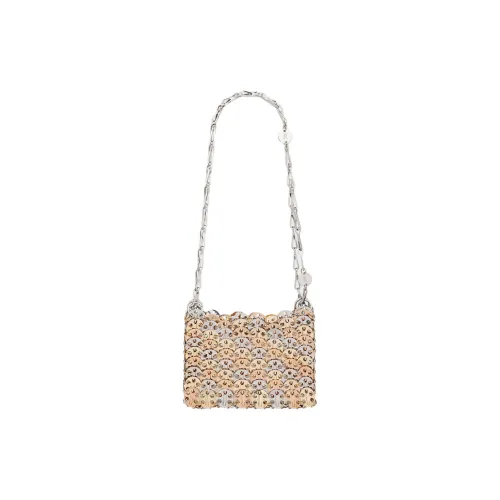 Paco Rabanne Латунь Сумка через плечо Женская Золотая и Серебряная