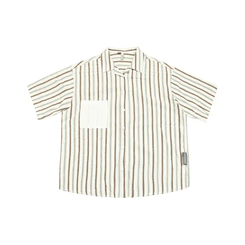 YOUSEKOO Белая унисекс рубашка