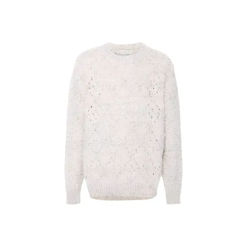 DRIES VAN NOTEN Белый Мужской Свитера