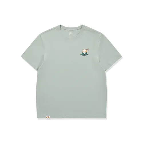 Erke Life Collection T-Shirt Мужская River Trekking Зеленый