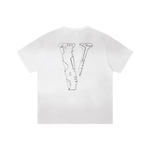 VLONE Белый черный Унисекс Футболка