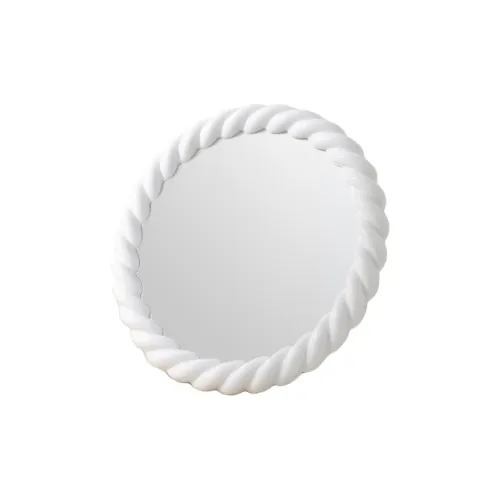 XIAOLITONGXUE Cute Айвори Стиль HD Зеркало для макияжа Круглое Настольное Портативное Айвори Стиль Офисное Переносное Зеркальце