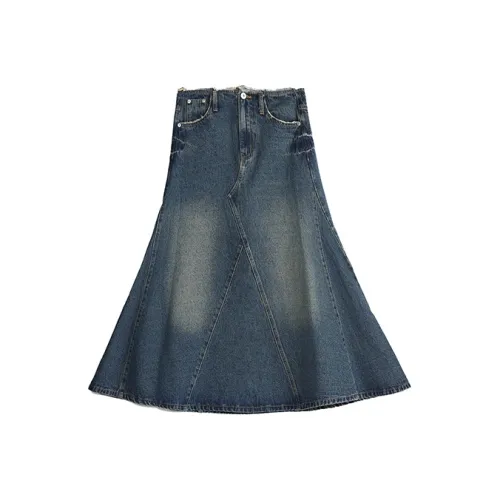 ROARINGWILD ARCH Женские джинсовые длинные юбки