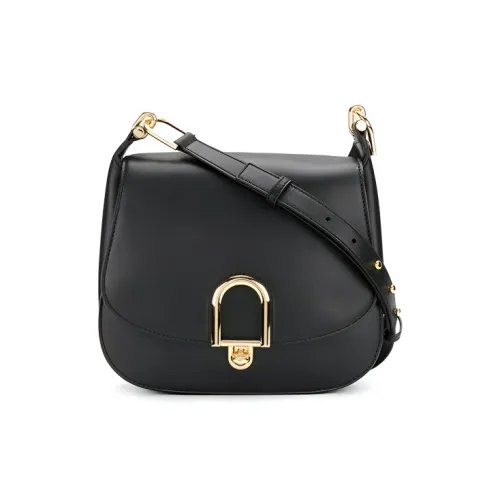 MICHAEL KORS MICHAEL KORS Handbag Collection Delfina Кожа Сумка через плечо Стандартная Женская Черная