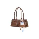 Пэчворк Коричневый & Синий & Коричневый Чехол для наушников