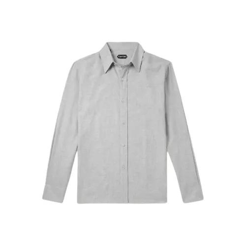 TOM FORD Серые Мужские Рубашки