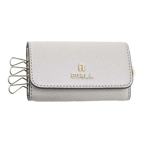 Furla Кожа Key Pouch Женские Светло-Серый