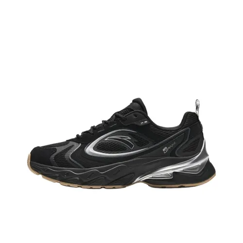 ANTA Casual Низкий Топ Черный Серебряный Мужской