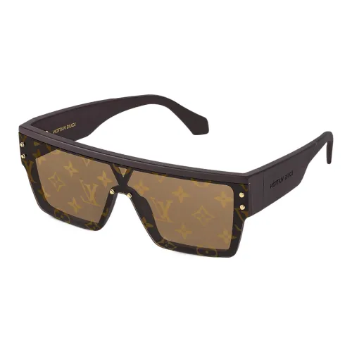 LOUIS VUITTON Воздействие Литья Квадратные Солнцезащитные Очки Мужские