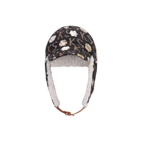 GUCCI Полиэстер Кожа Шапка-ушанка Мужская