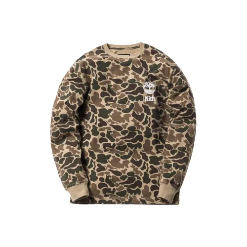 KITH x Timberland T-Shirt Мужская Утка Камуфляж