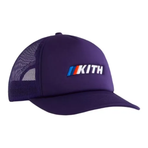 KITH Пластик Полиэстер Пена Кепки Мужской Фиолетовый