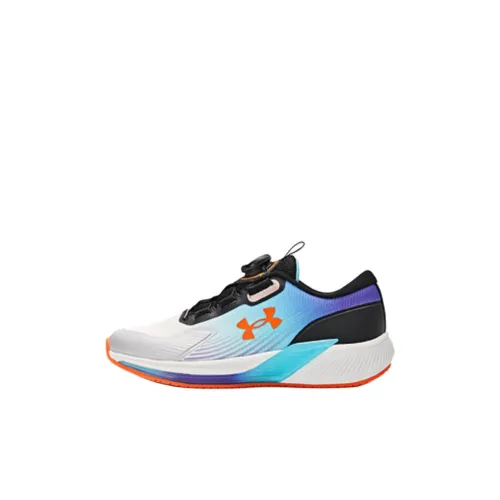 Under Armour Детские беговые кроссовки Low Топ Серебристый/Черный Kids