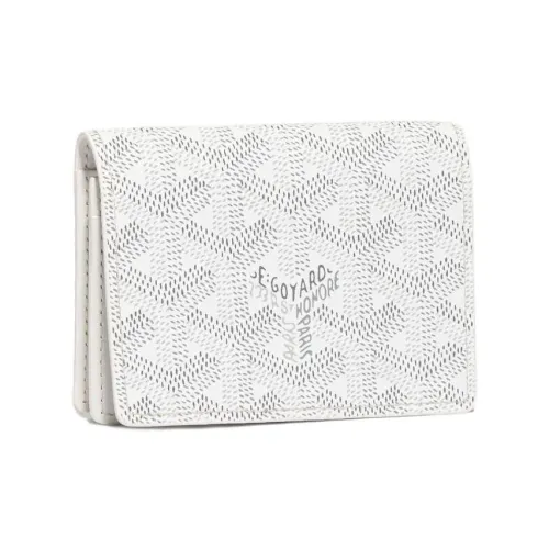 GOYARD MALESHERBES Холст Картхолдер Унисекс Белый