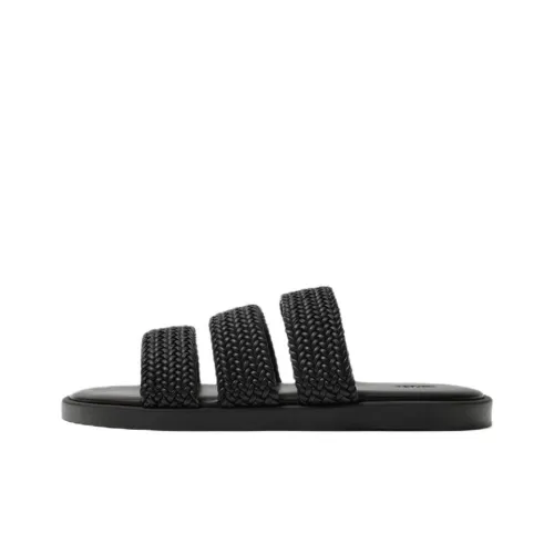 ZARA Слипоны Мужские Черные