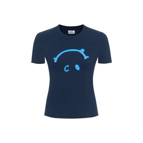 RECOLETA Темно-синие Женские футболки